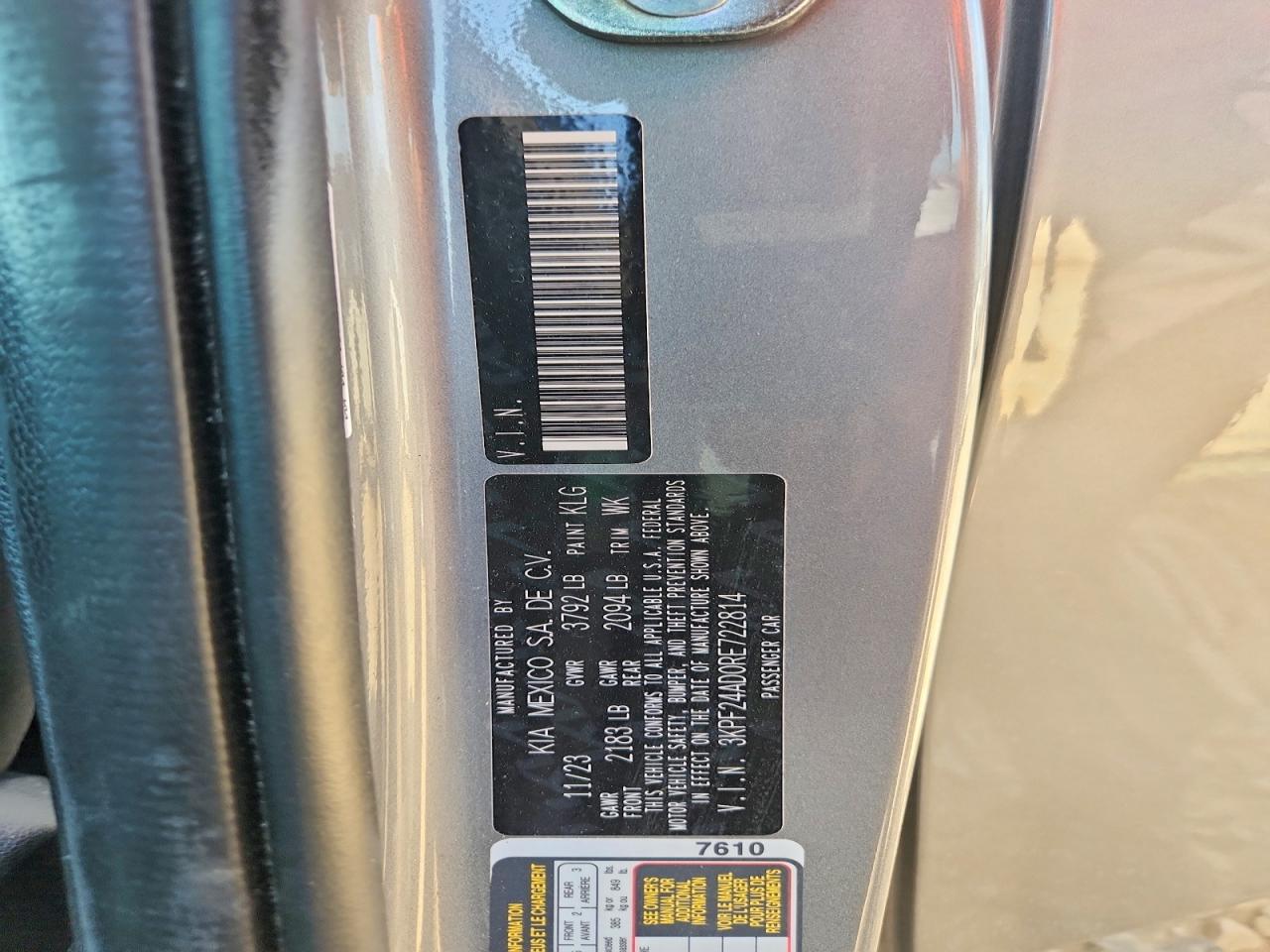 Kia Forte Lxs