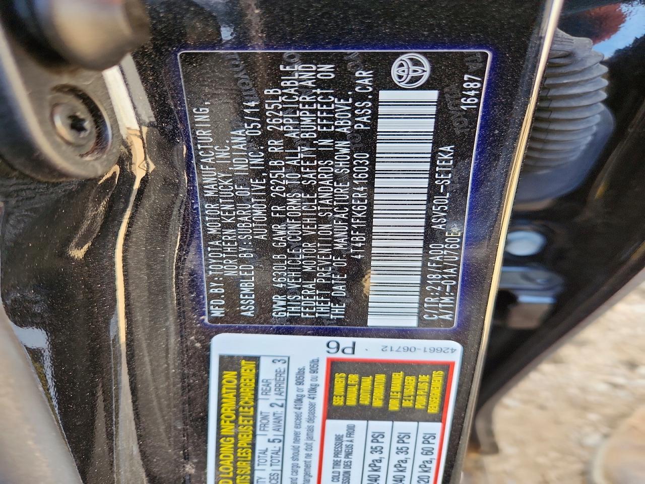 Toyota Camry L