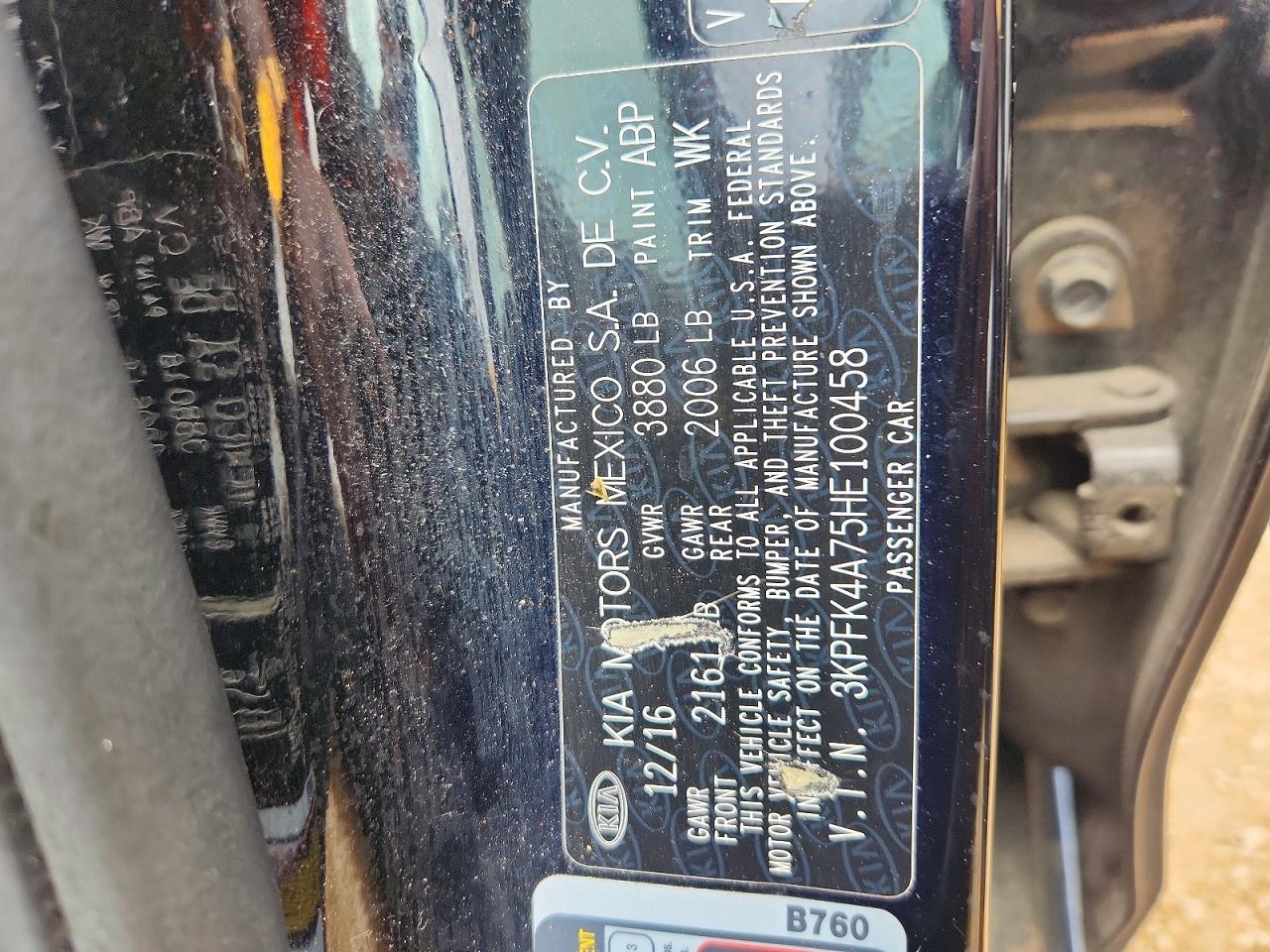 Kia Forte Lx