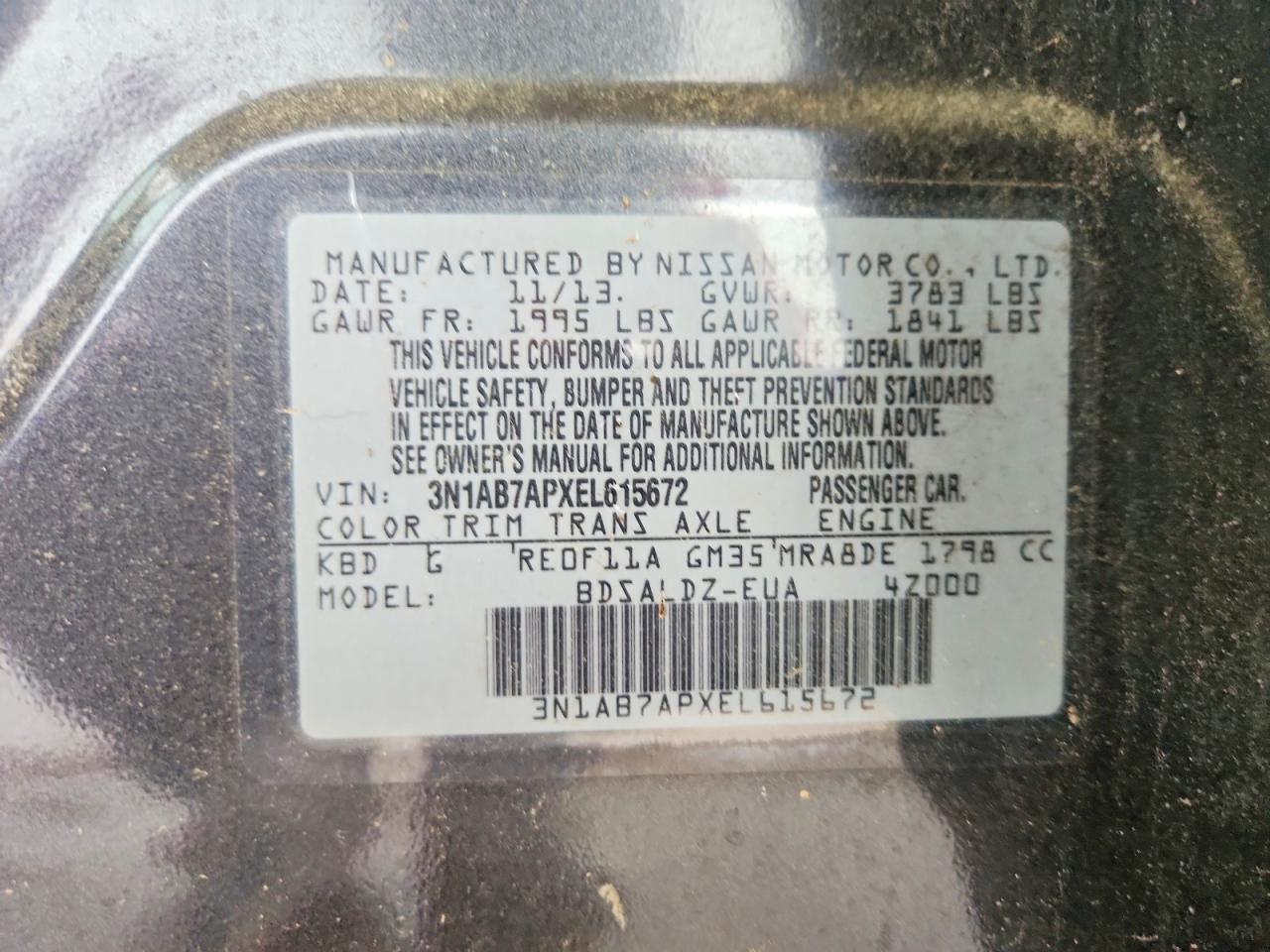 Nissan Sentra Sv