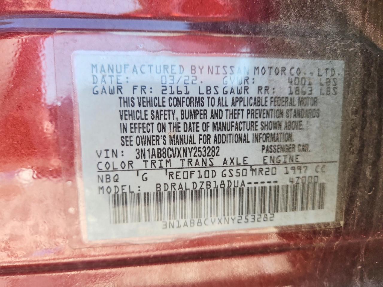 Nissan Sentra Sv