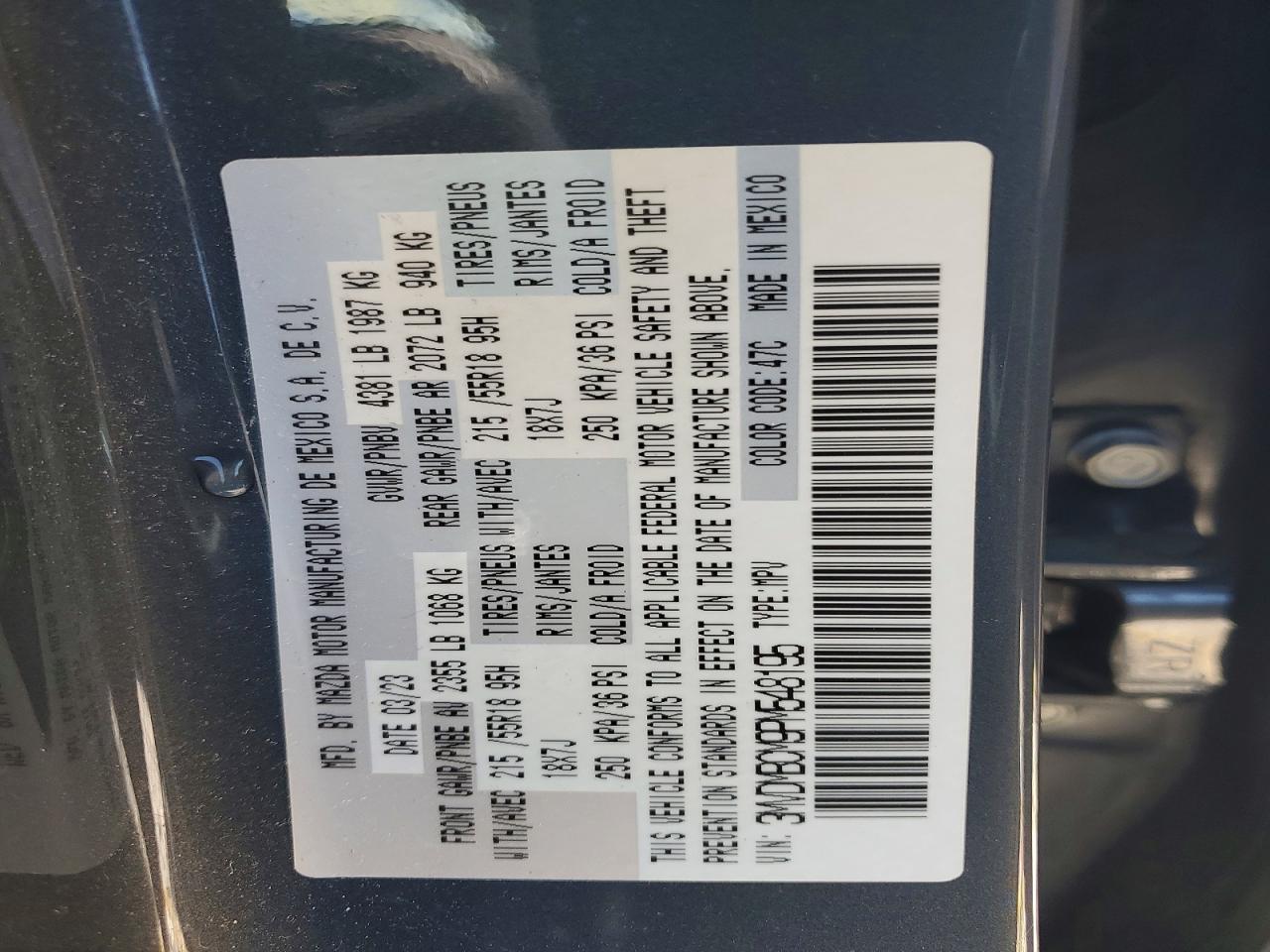 Mazda Cx Preferred