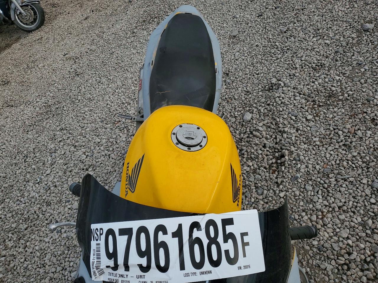 Honda Vfr Cycle F1