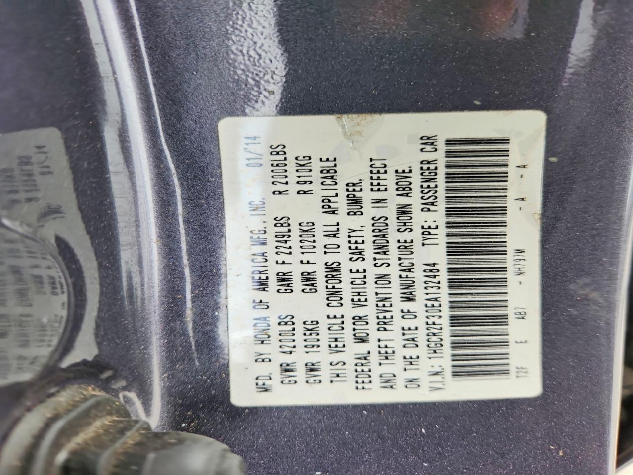 Honda Accord Lx