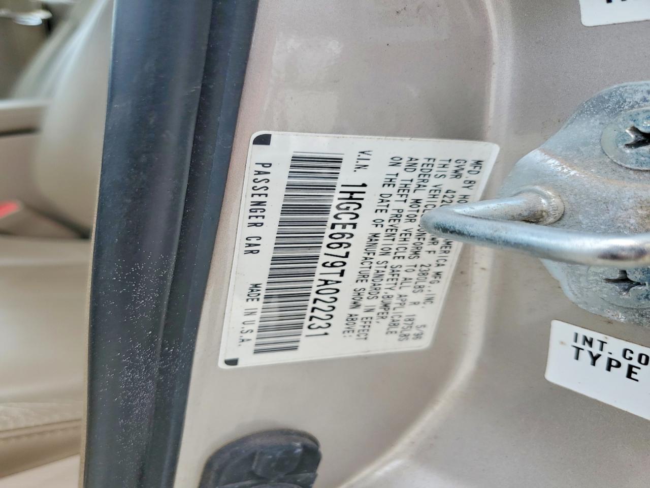 Honda Accord Ex