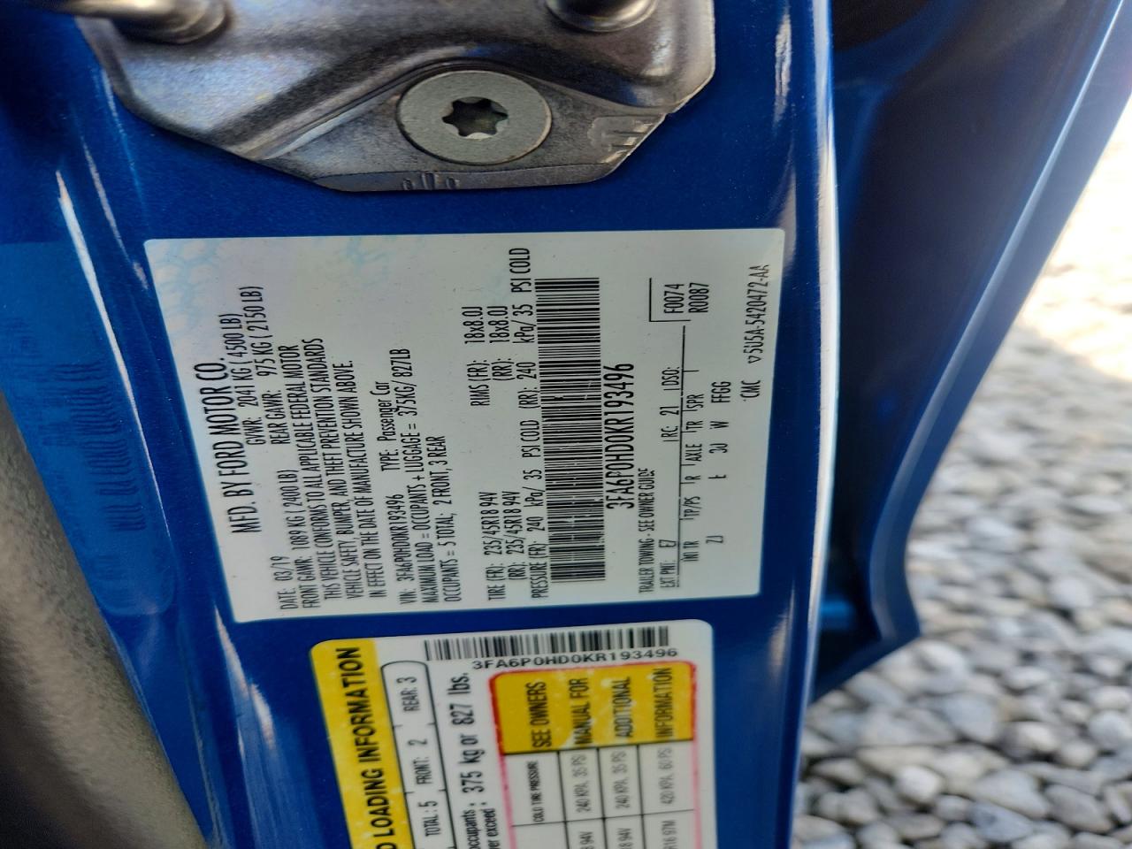 Ford Fusion Se