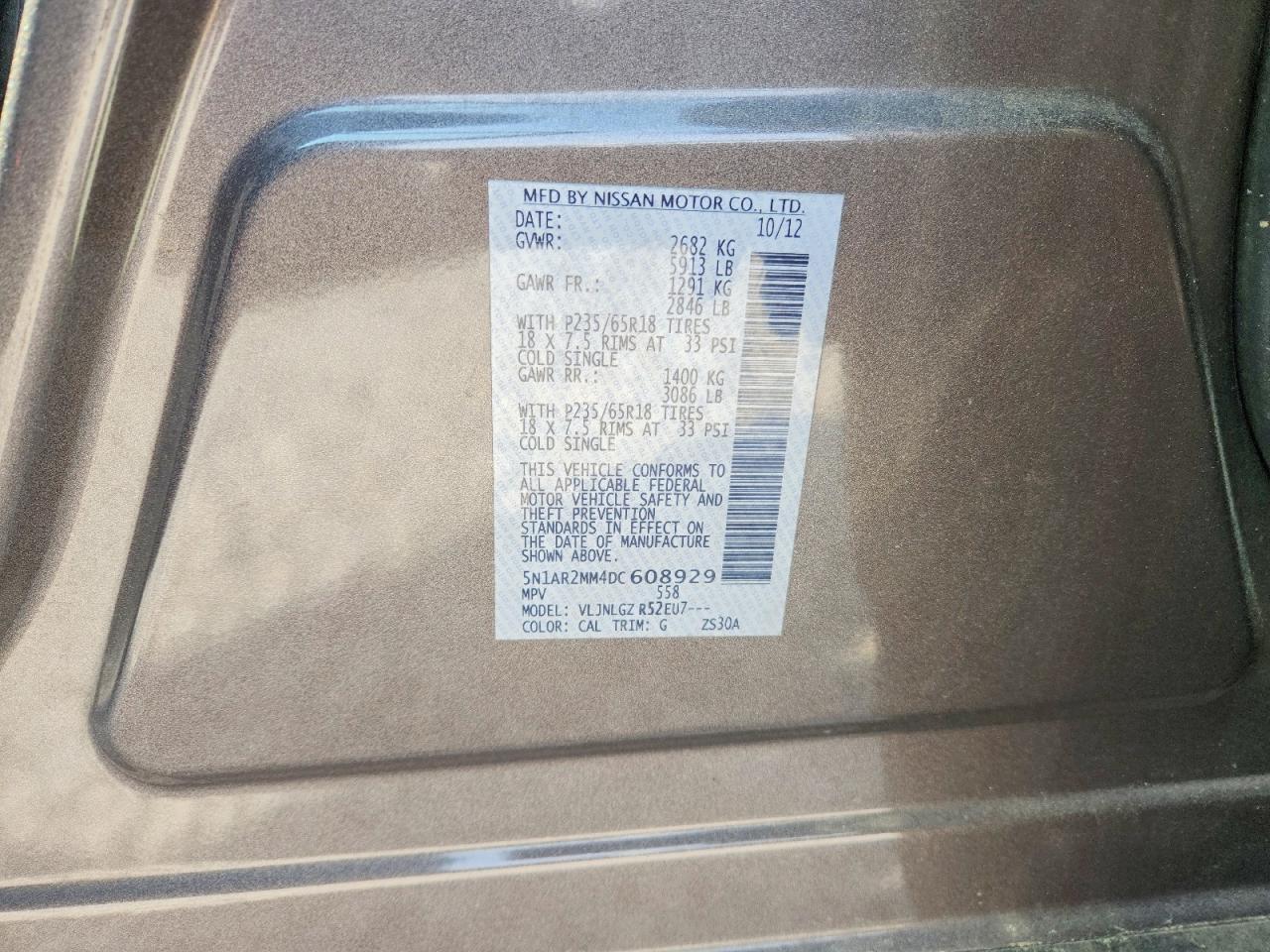 Nissan Pathfinder S