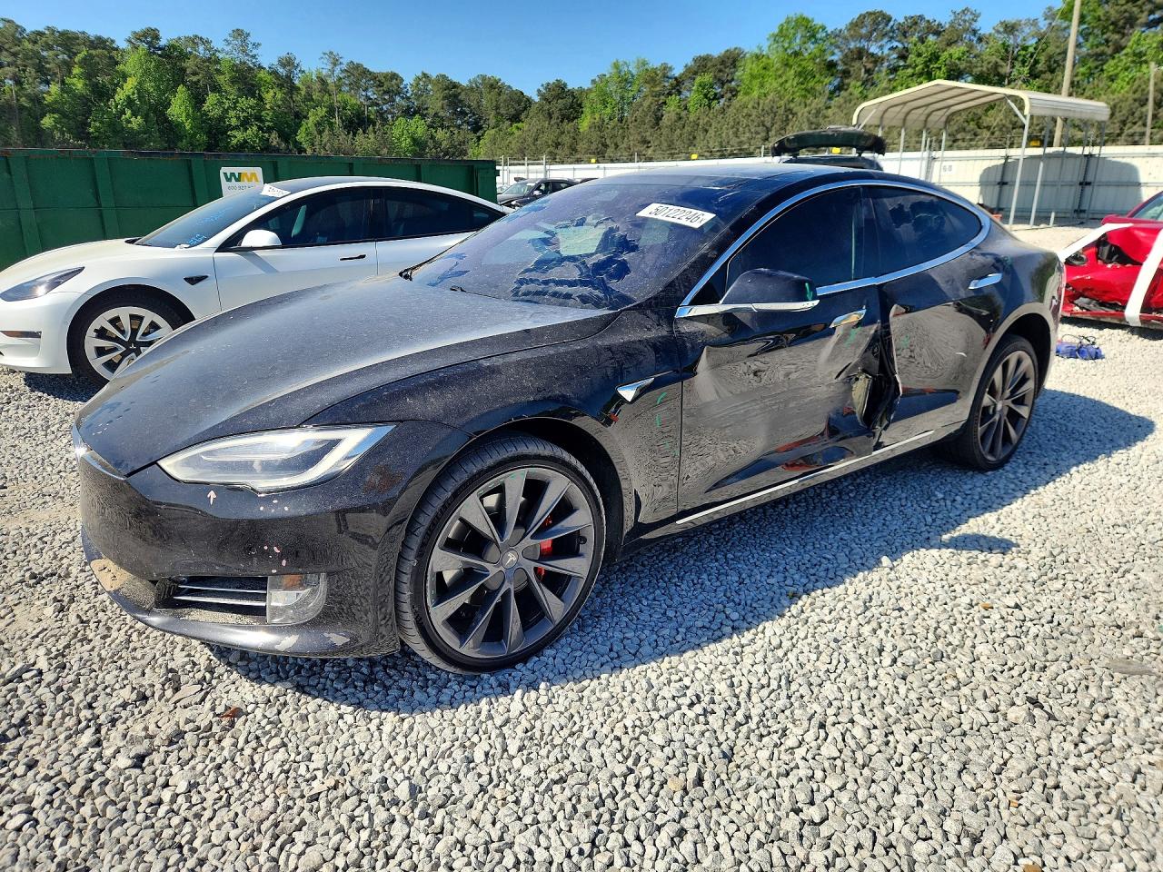 Salvage Tesla Model S Image