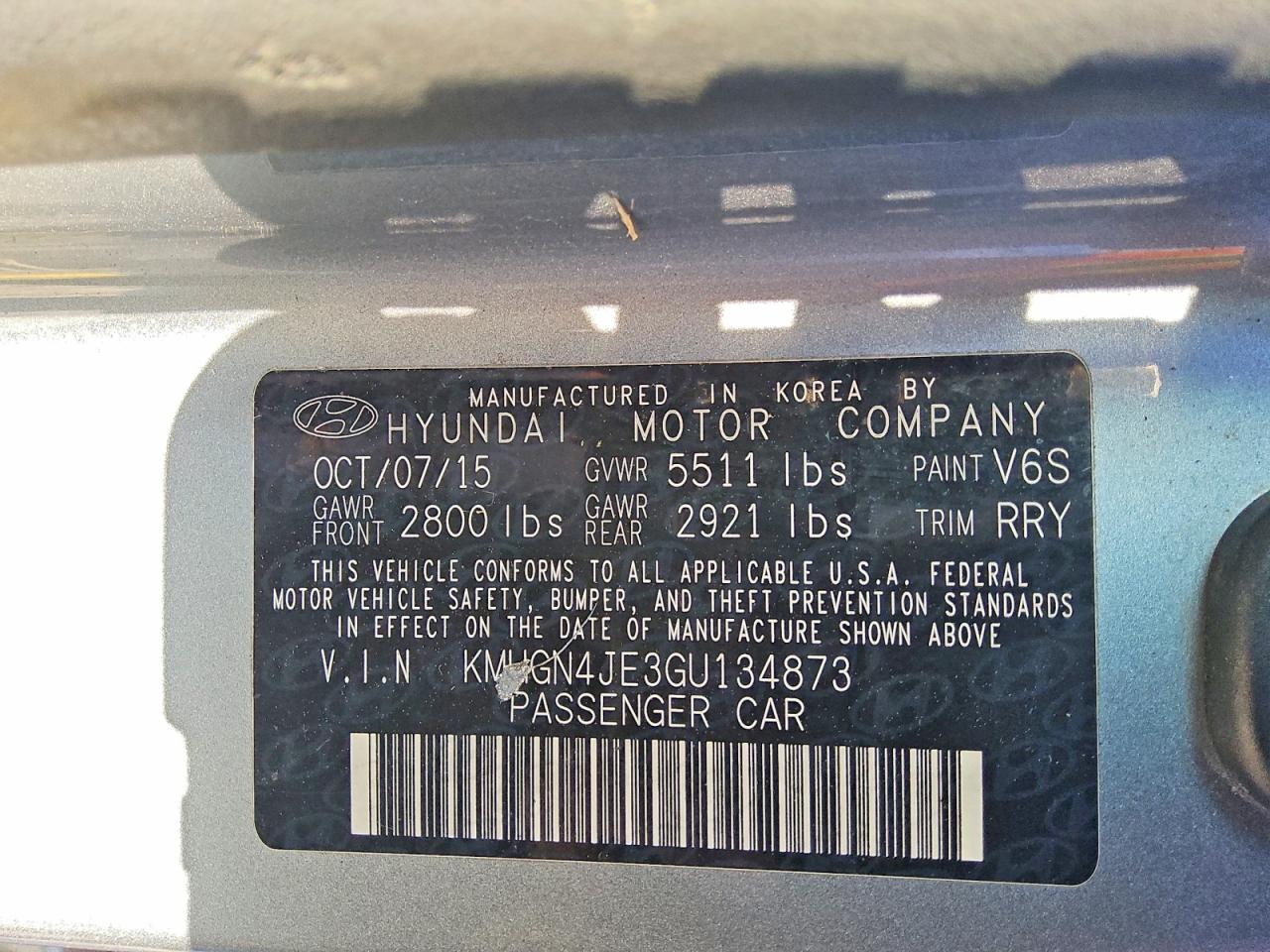 Hyundai Genesis 3.8l