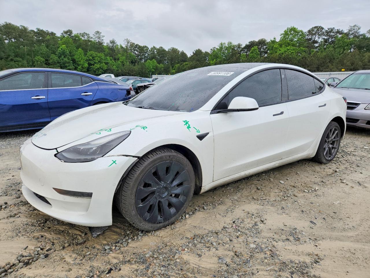 Salvage Tesla Model 3 Image