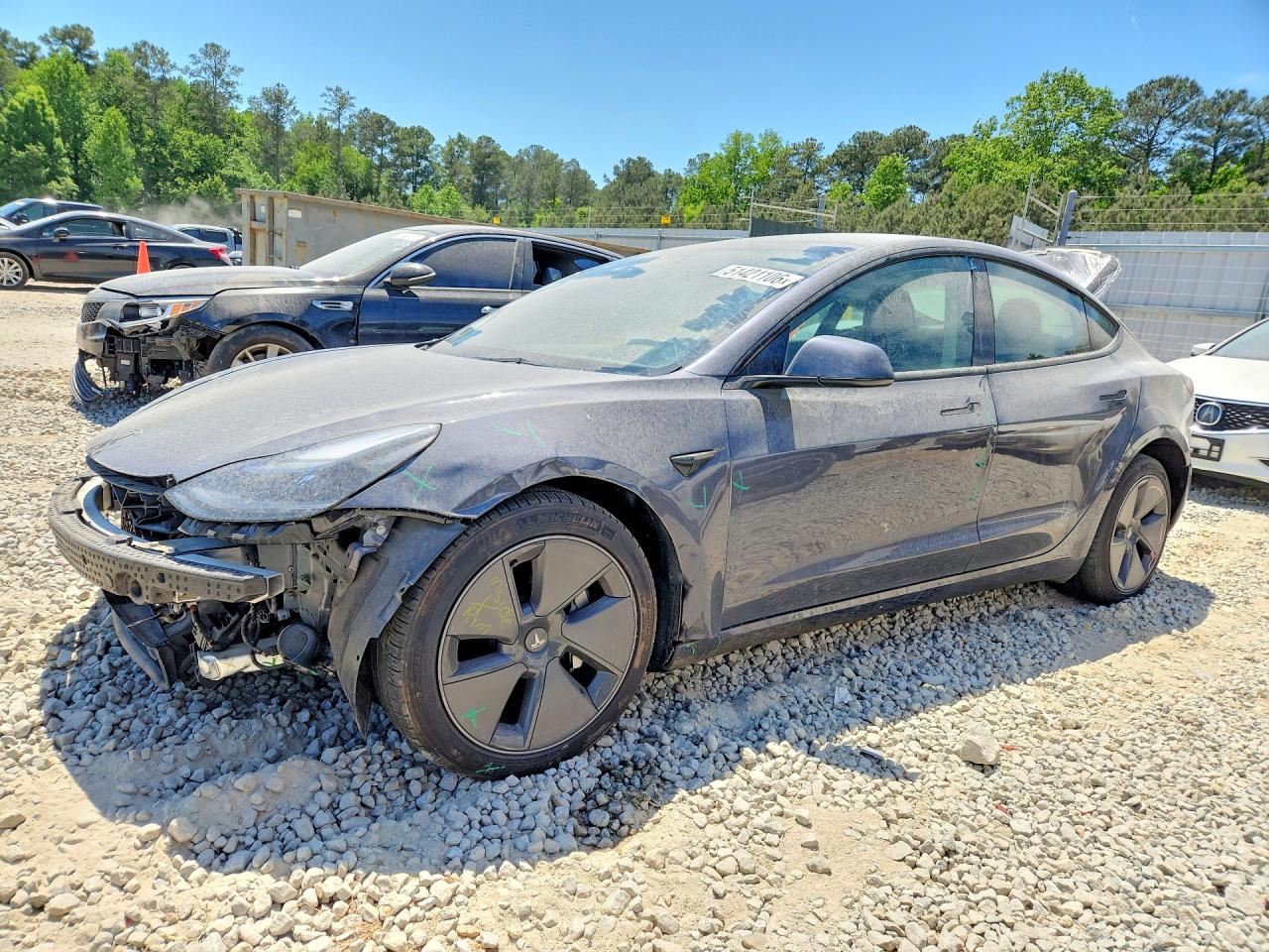 Salvage Tesla Model 3 Image