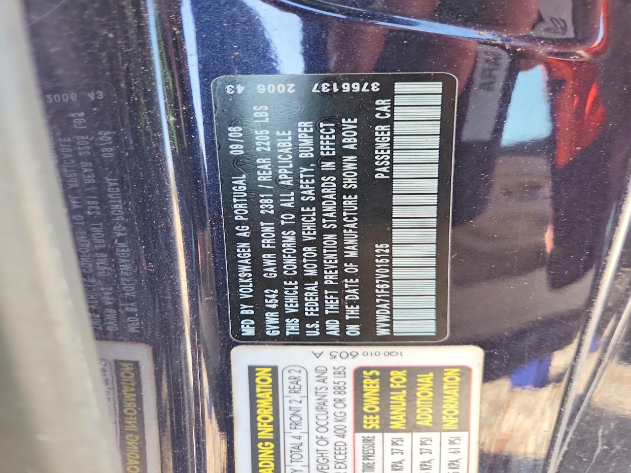 Volkswagen Eos 2.0t Sport