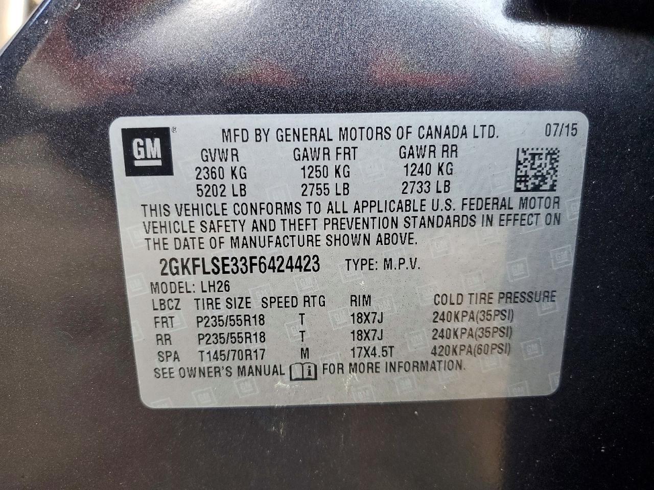 GMC Terrain Slt