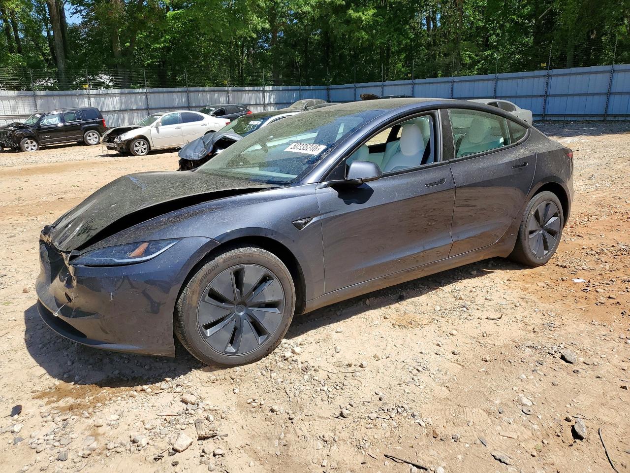 Salvage Tesla Model 3 Image