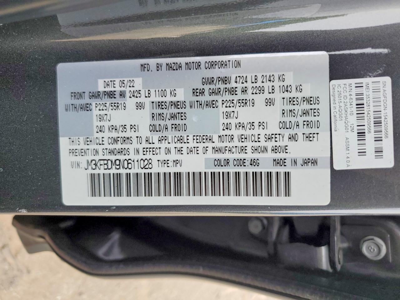 Mazda Cx Premium