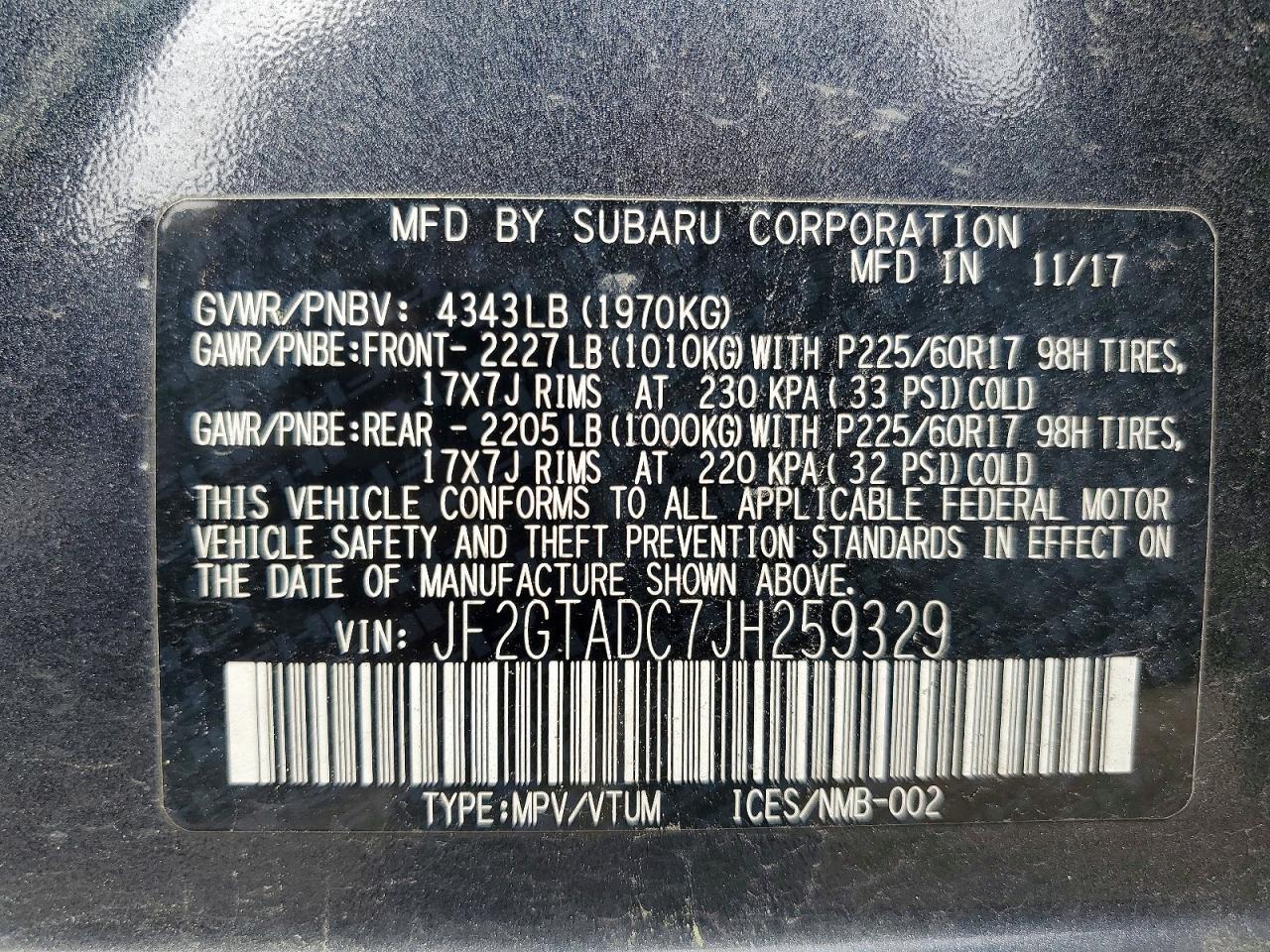 Subaru Crosstrek Premium