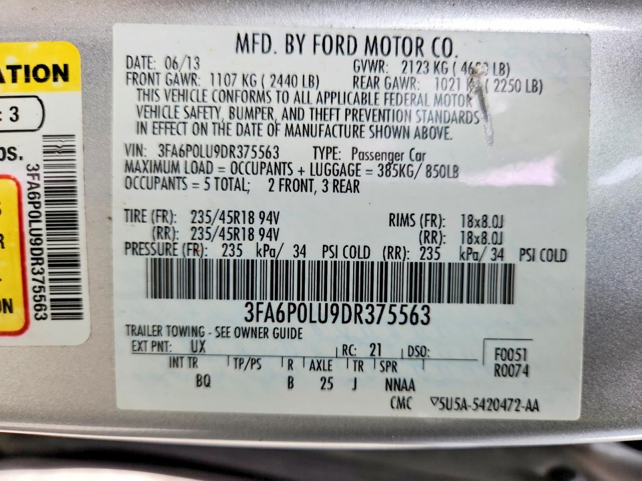 Ford Fusion Se Hybrid