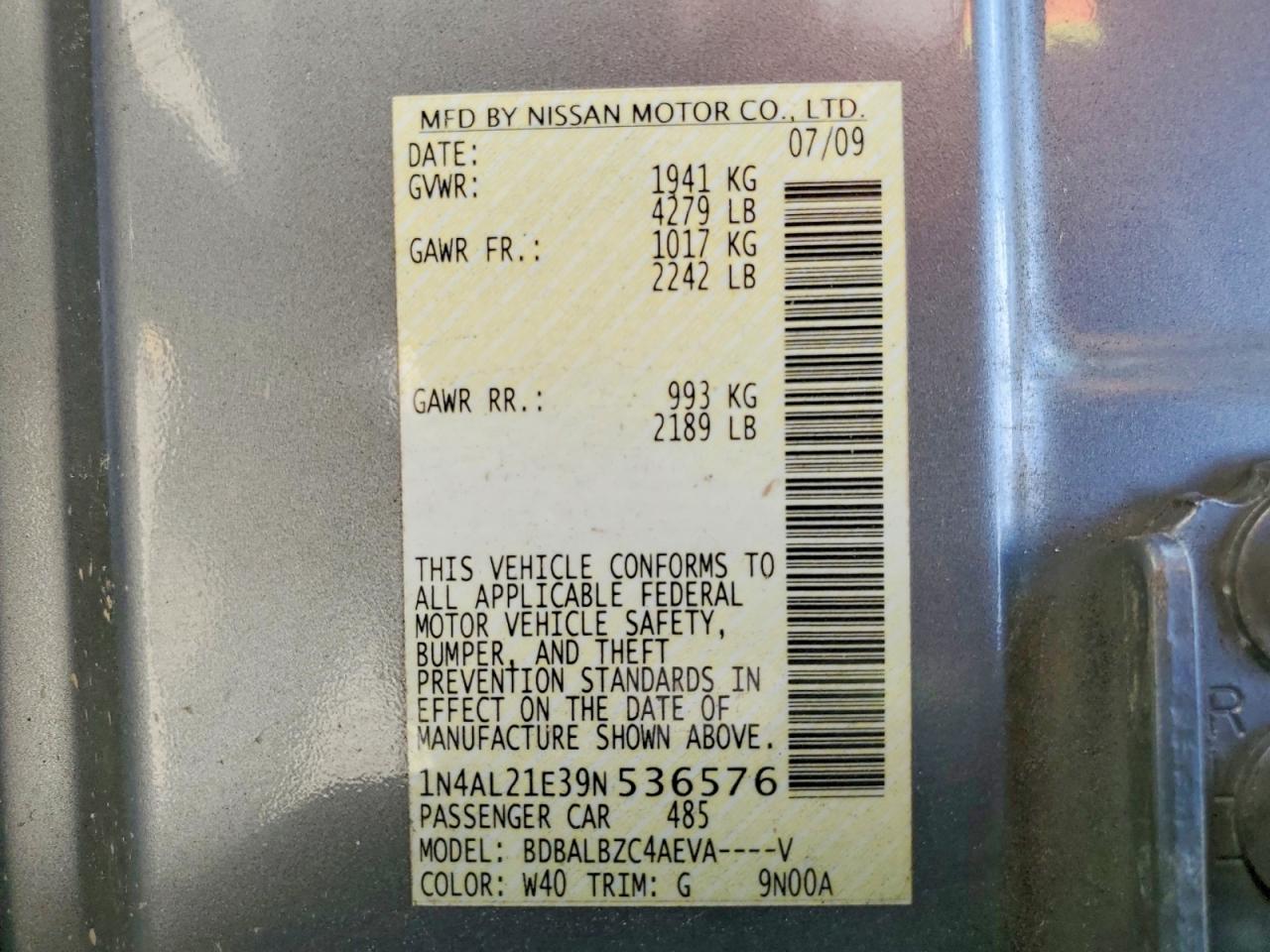 Nissan Altima 2.5