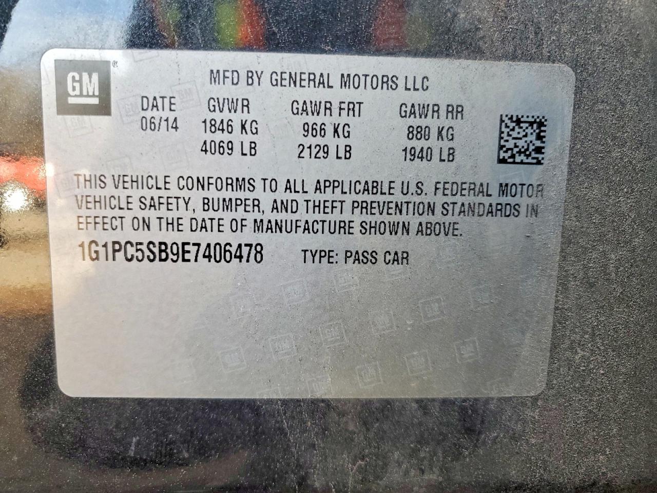 Chevrolet Cruze Lt