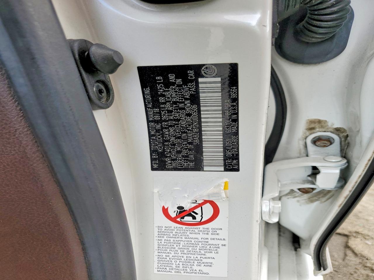 Lexus Es Base