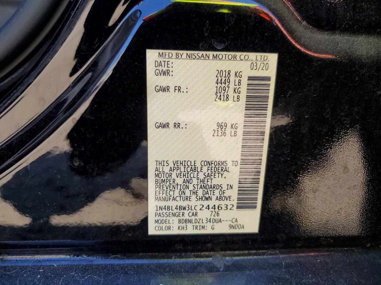 Nissan Altima S