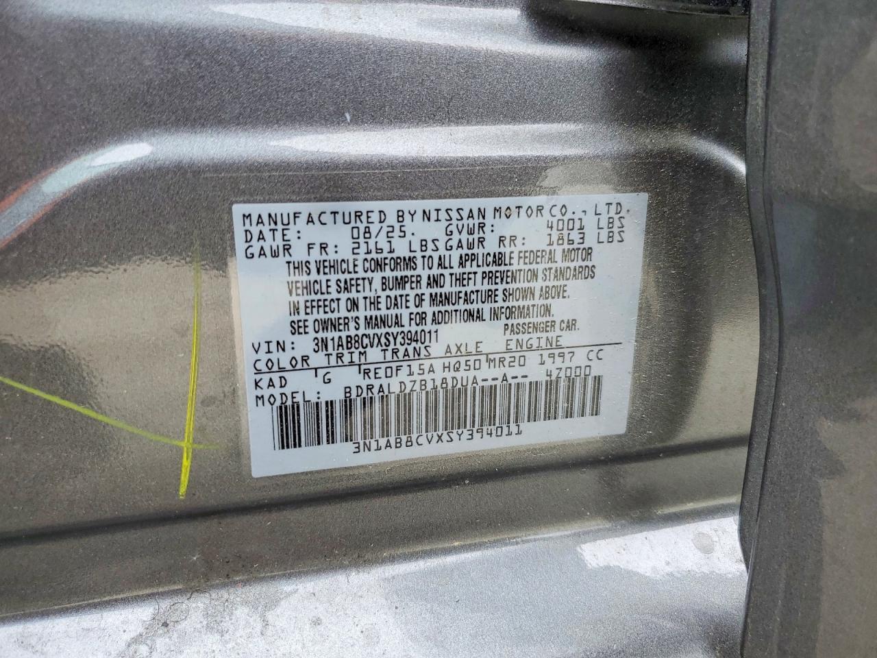 Nissan Sentra Sv