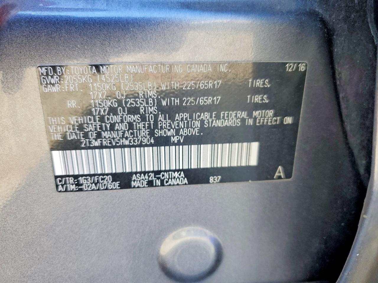 Toyota RAV4 Xle