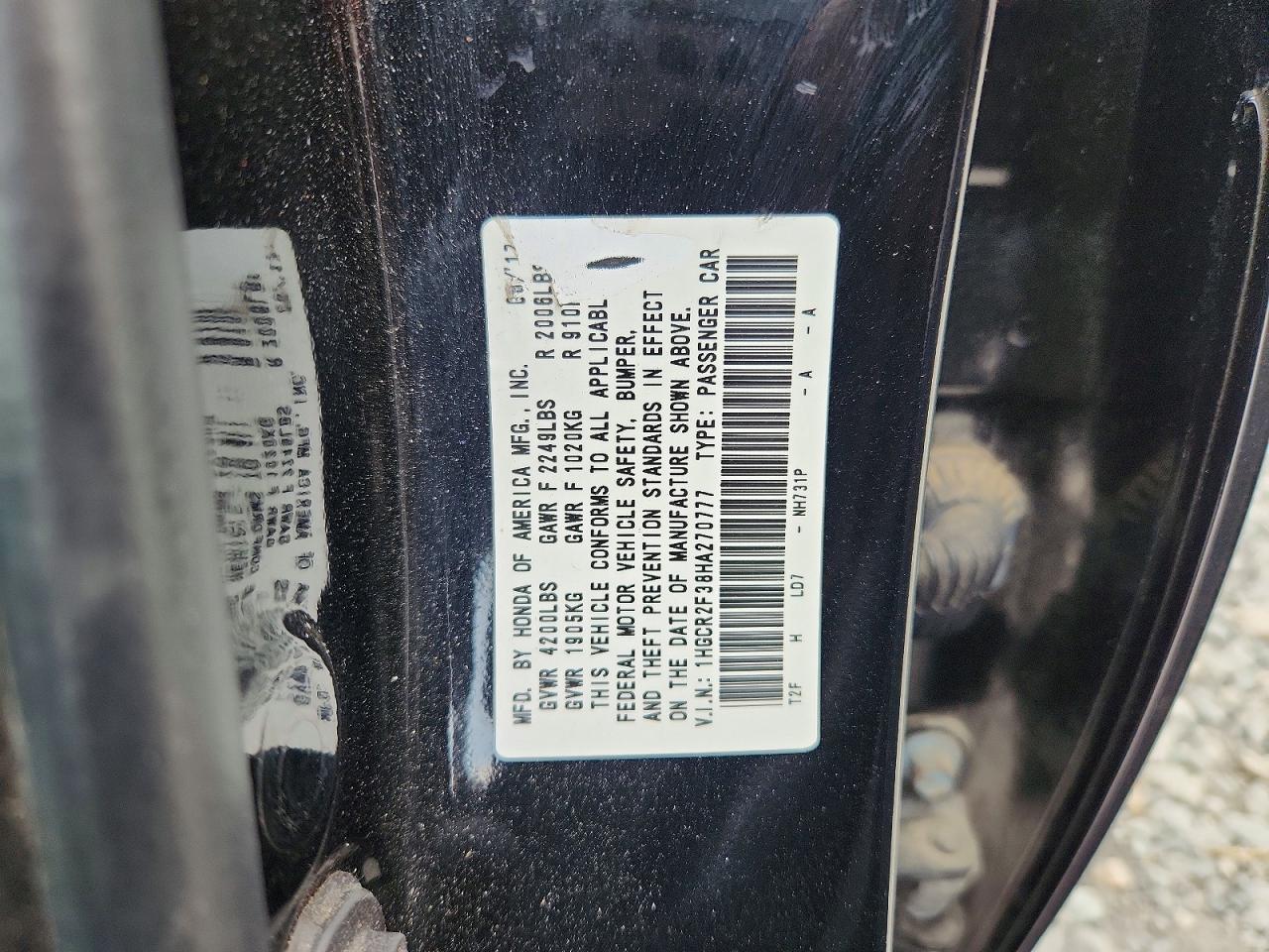 Honda Accord Lx