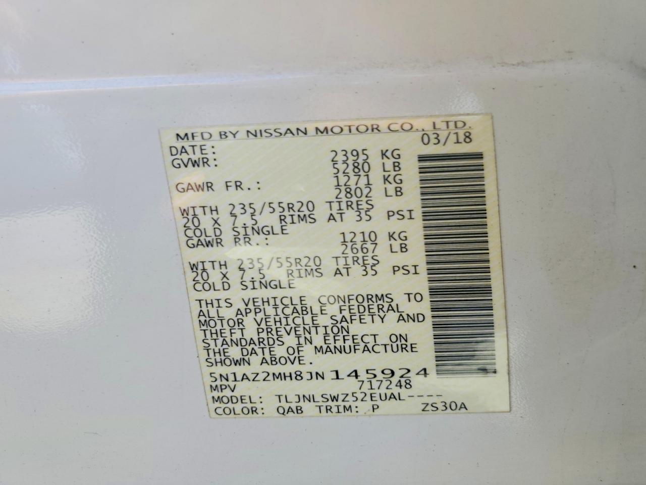 Nissan Murano Platinum
