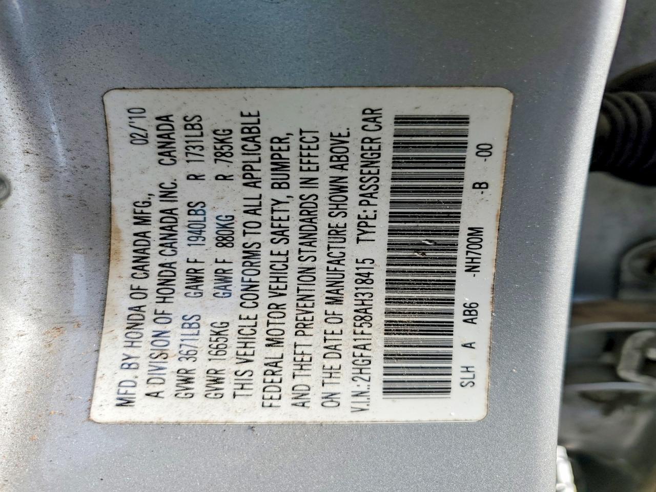 Honda Civic Lx