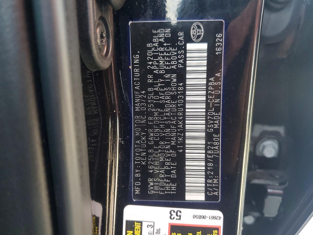 Toyota Camry Trd