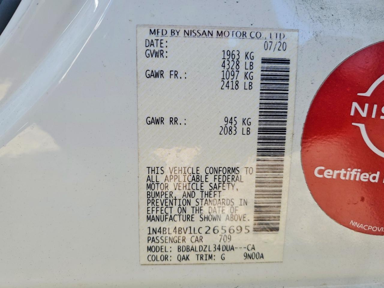 Nissan Altima S