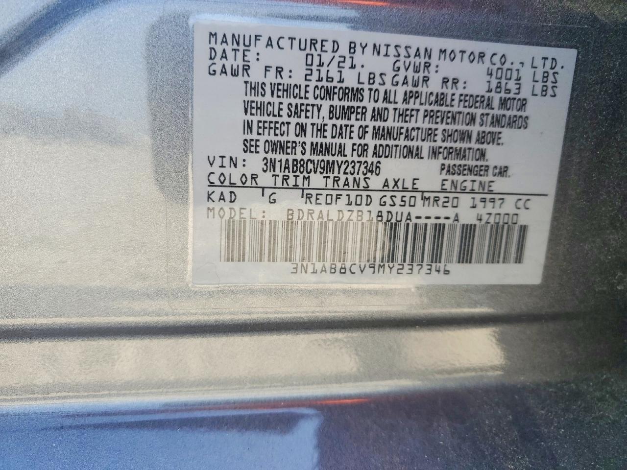 Nissan Sentra Sv
