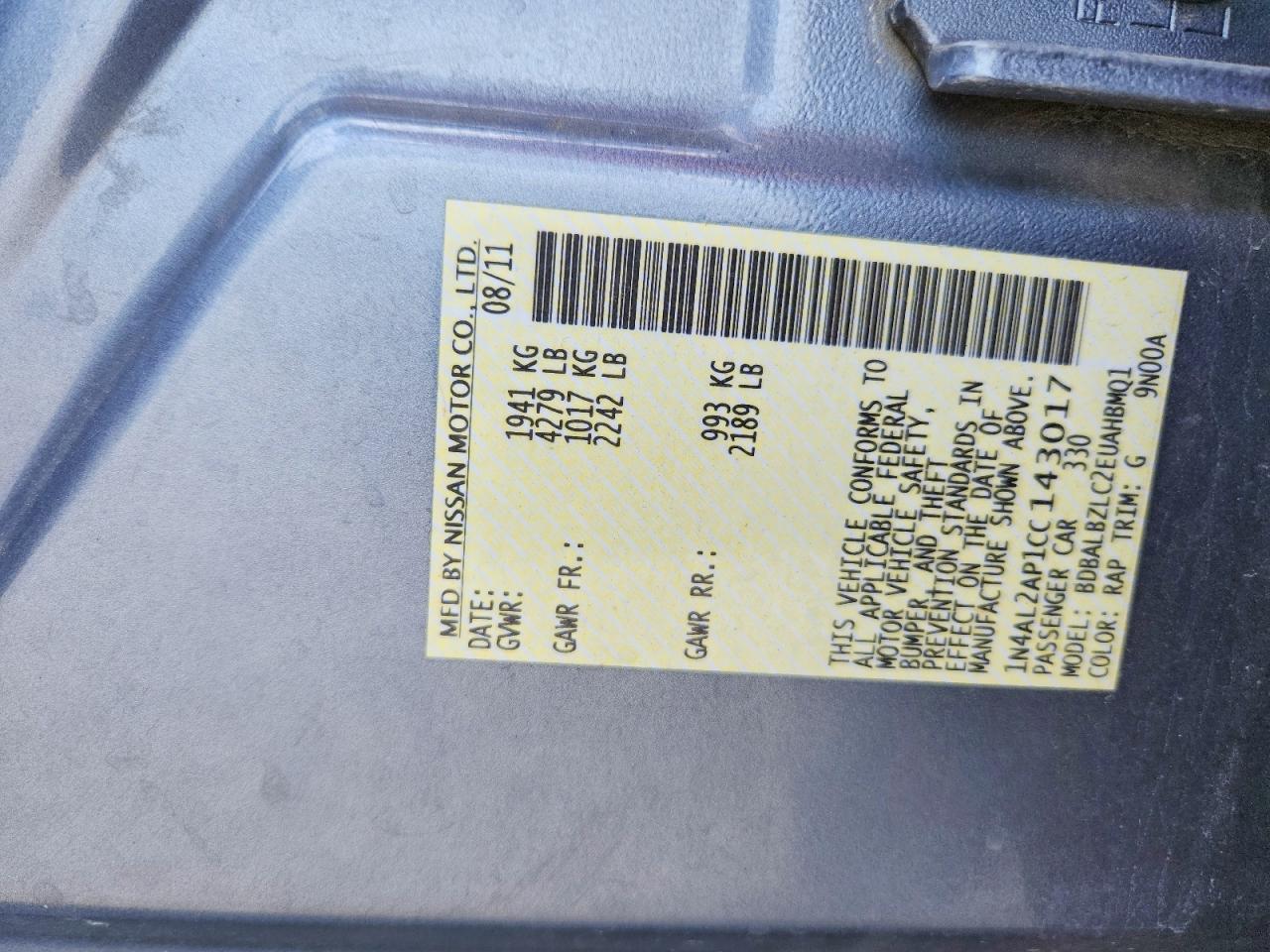 Nissan Altima 2.5
