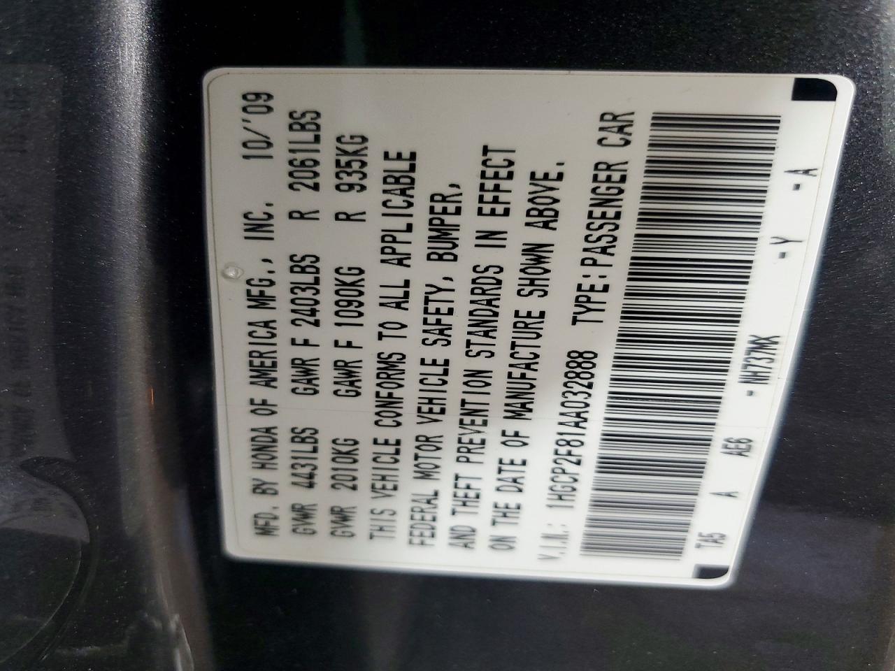 Honda Accord Exl