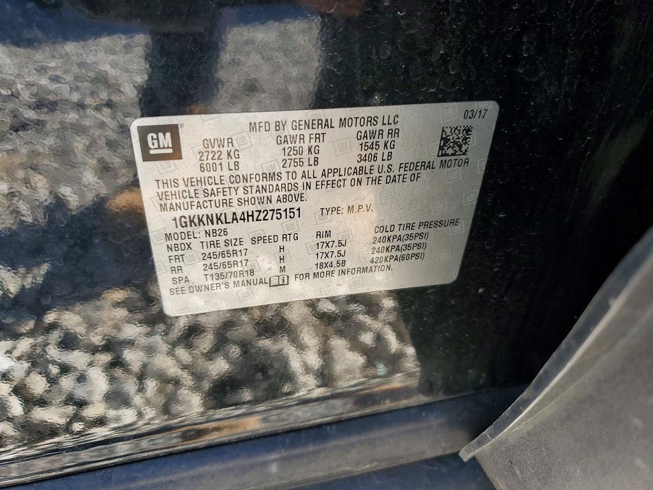 GMC Acadia Sle