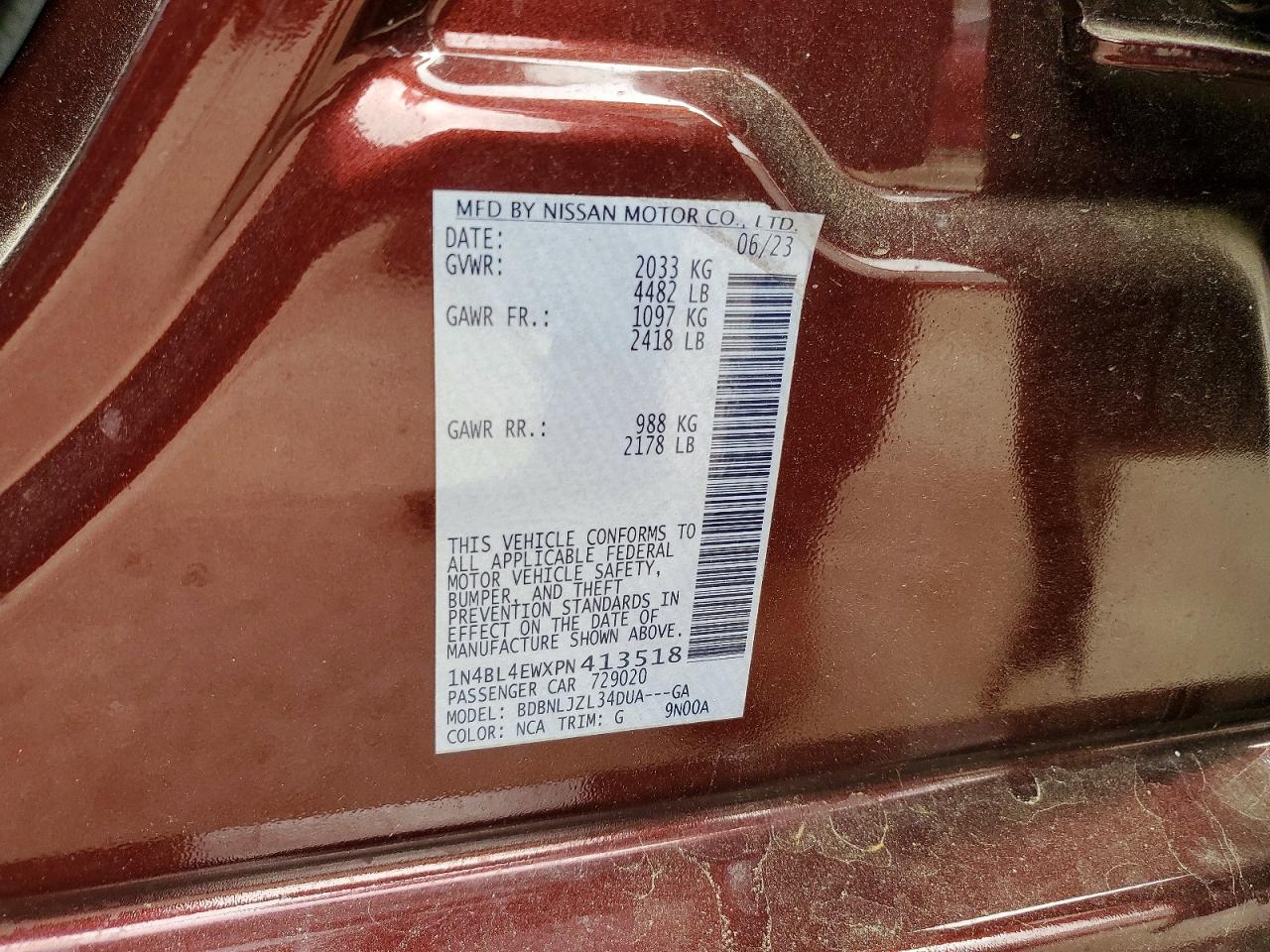 Nissan Altima Sl