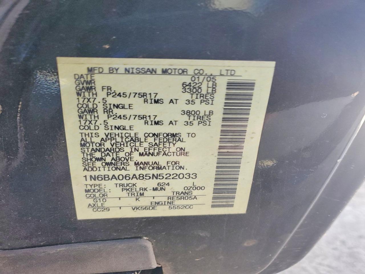Nissan Titan Xe
