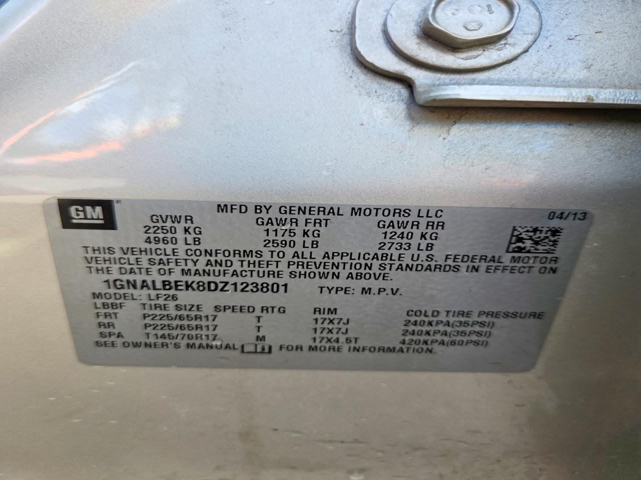 Chevrolet Equinox Ls