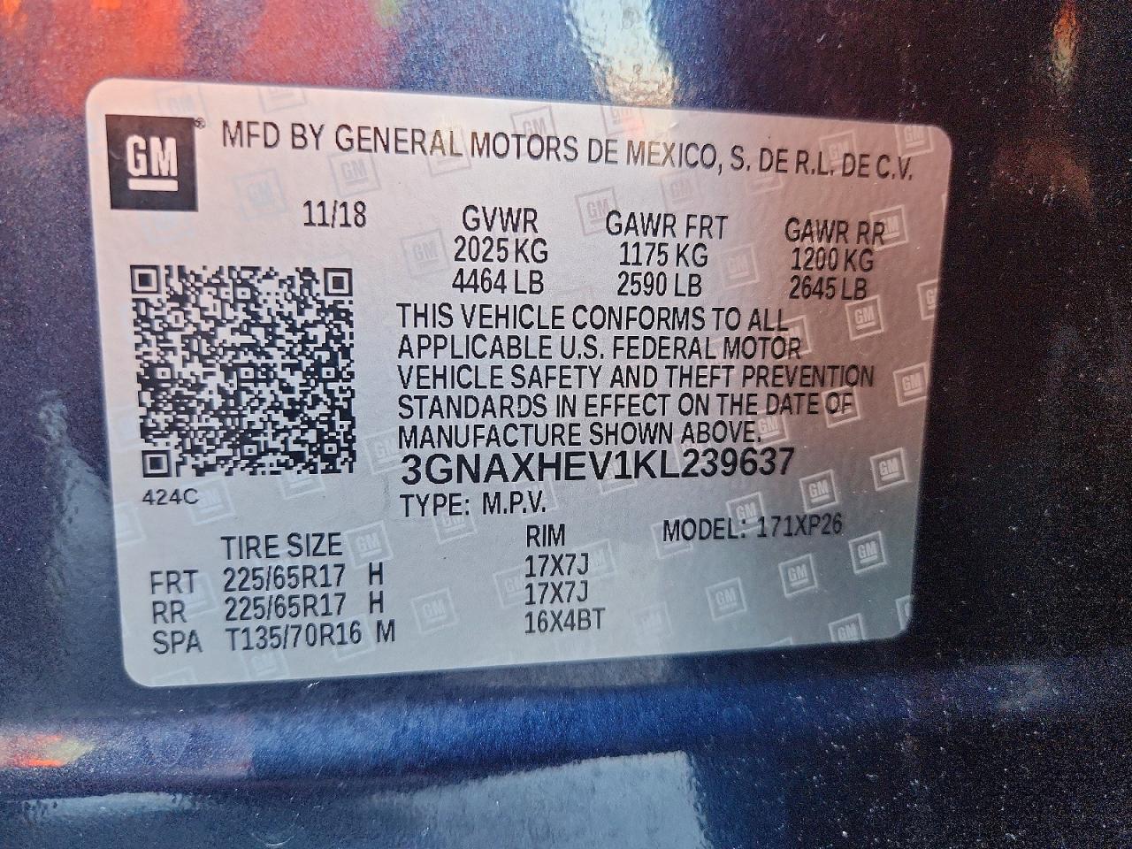 Chevrolet Equinox Ls