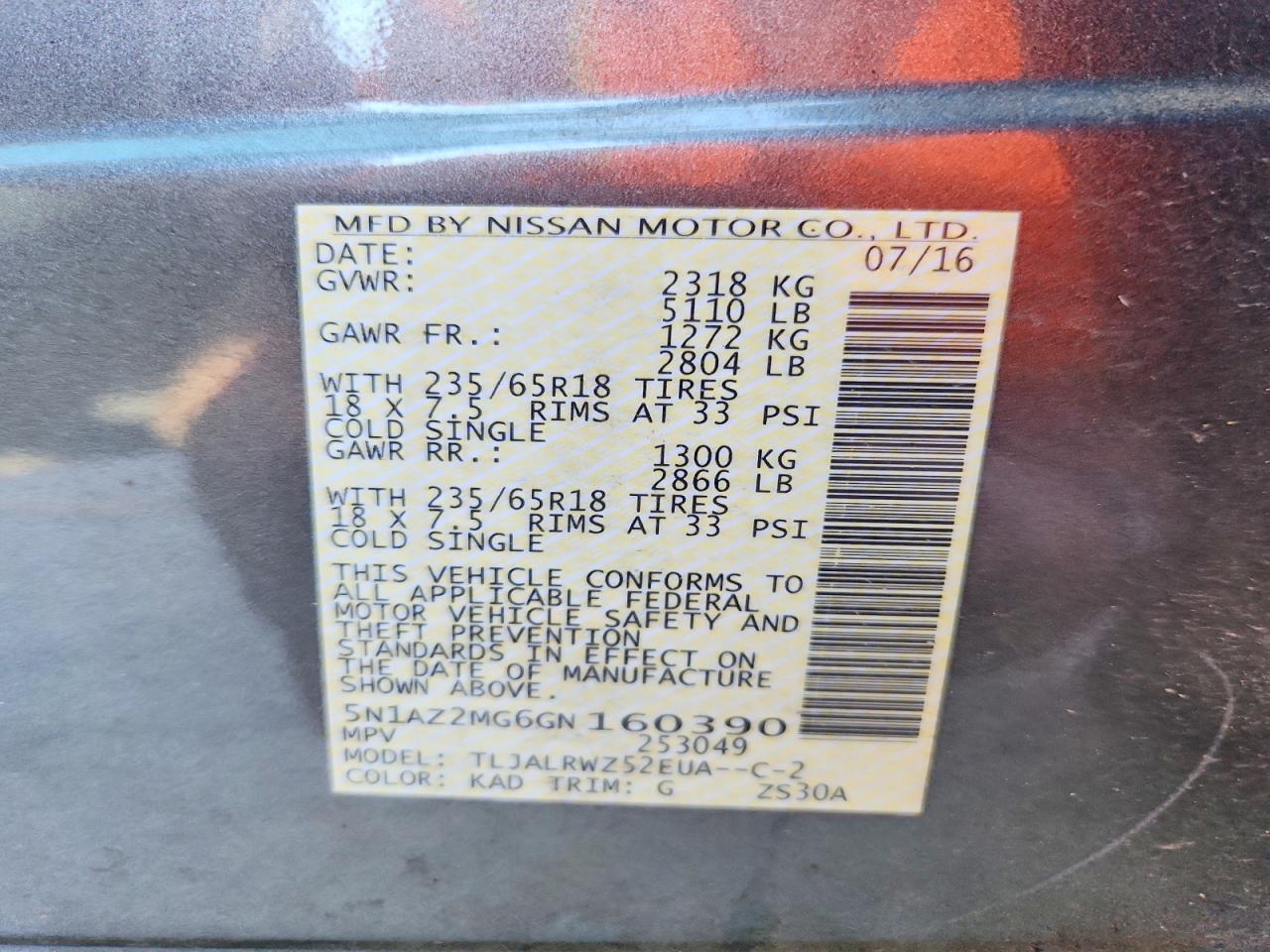 Nissan Murano Sl