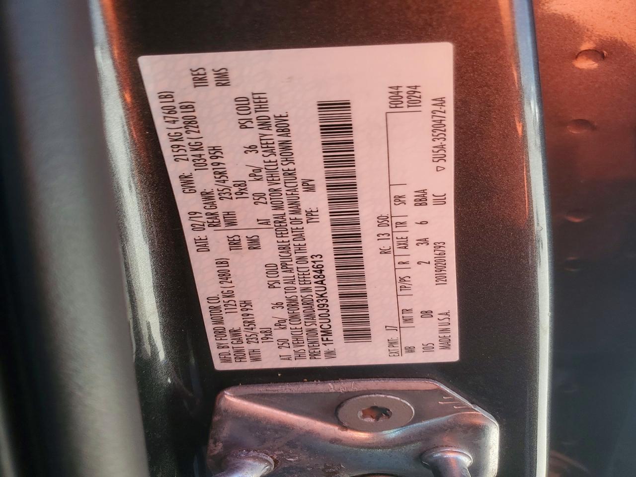 Ford Escape Titanium