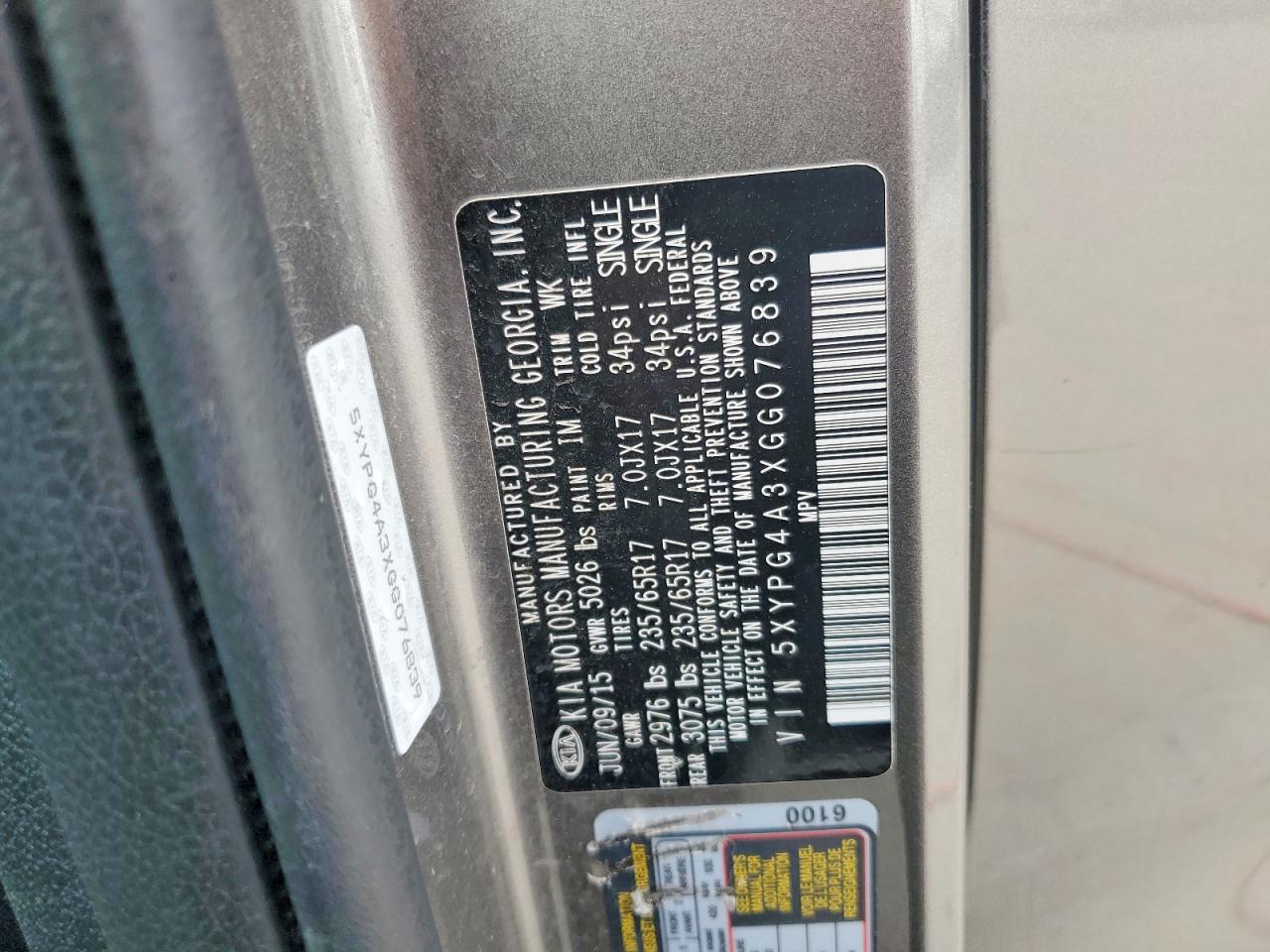 Kia Sorento Lx