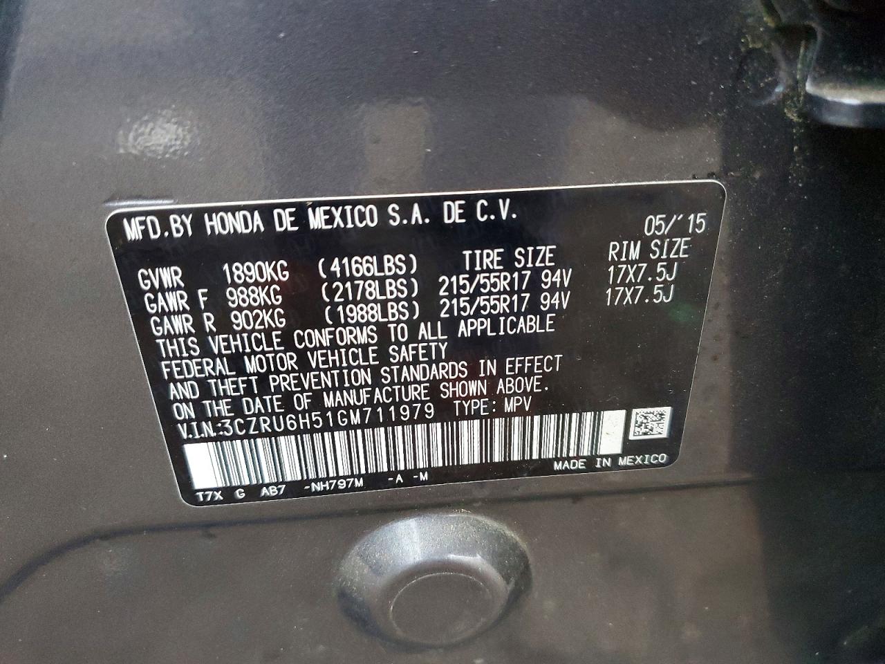 Honda HR-V Ex