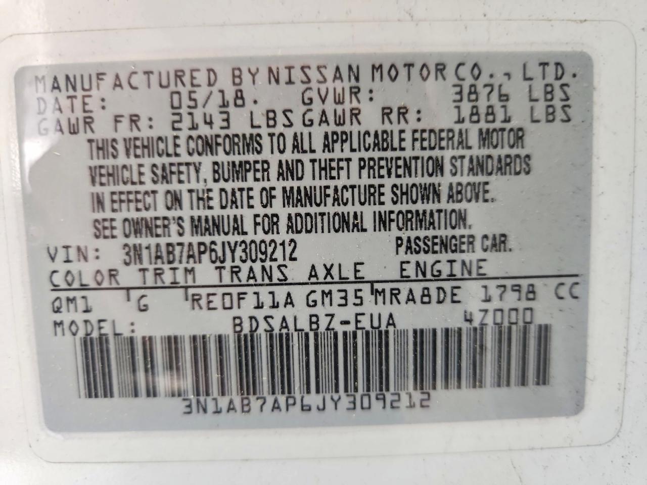 Nissan Sentra S