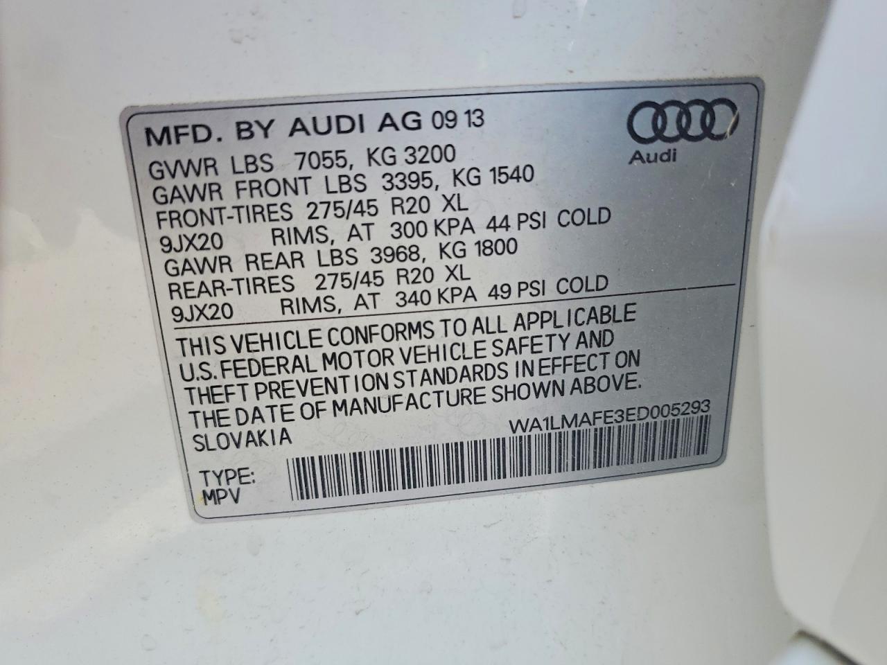 Audi Q7 Premium Plus