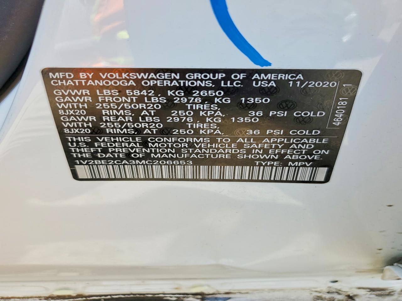 Volkswagen Atlas Sel