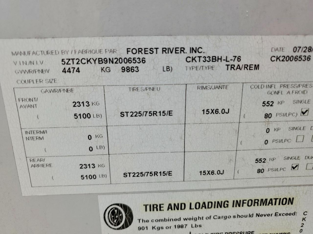 Forest River Cherokee Other