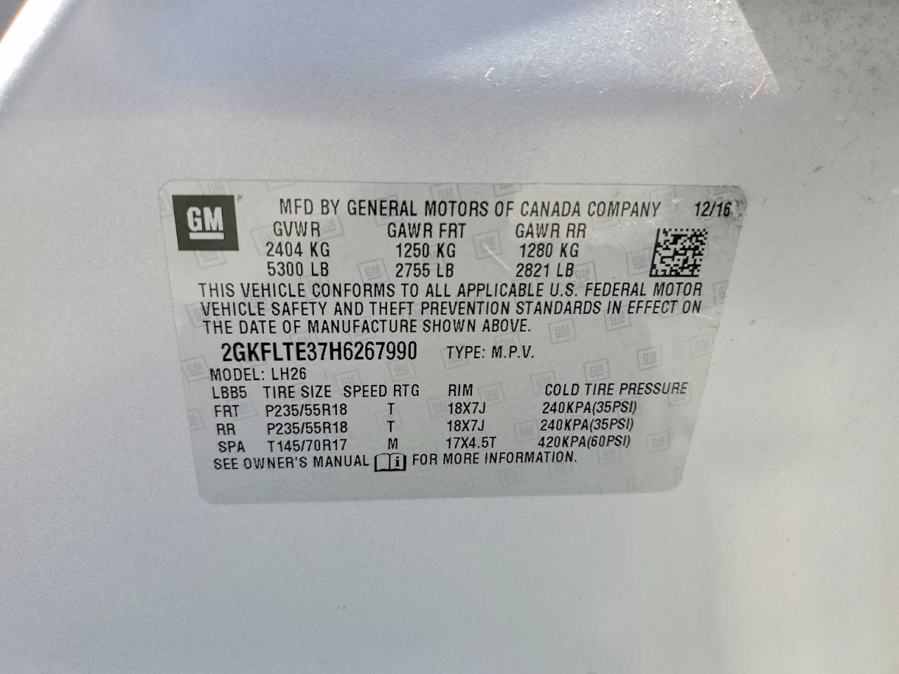 GMC Terrain Sle