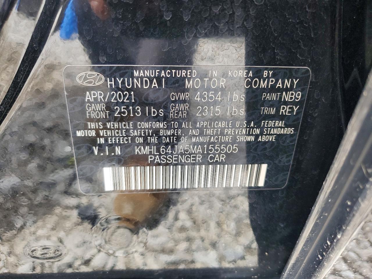 Hyundai SONATA Sel